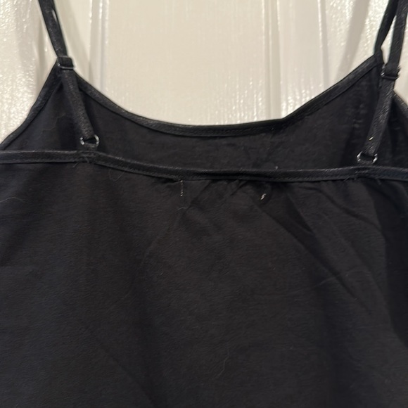 NWOT Black Adjustable Tank Bodysuit - Picture 6 of 6